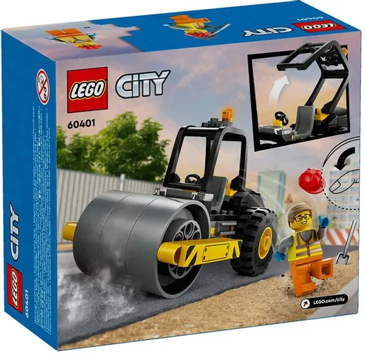Lego City: Construction Steamroller για 5+ Ετών #60401
