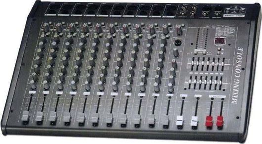 Αναλογική Κονσόλα PS MX-1000 Αυτοενισχυόμενη 10 Καναλιών / 10 Εισόδους XLR