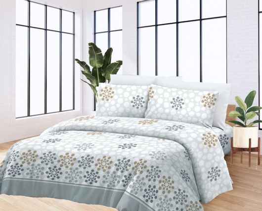 Σετ Σεντόνια Υπέρδιπλα με Λάστιχο και 4 Μαξιλαροθήκες 220x240cm EB-1395