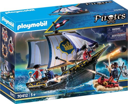 Playmobil Pirates Πλοιάριο Λιμενοφυλάκων για 5+ Eτών