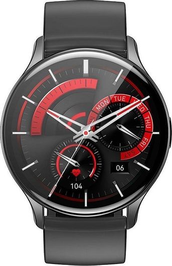 Smartwatch Hoco Y15 1.43" Aluminium Case & Silcone Strap Black