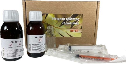 Μέτρηση Οξύτητας Ελαιολάδου Κιτ έως 36 Μετρήσεις