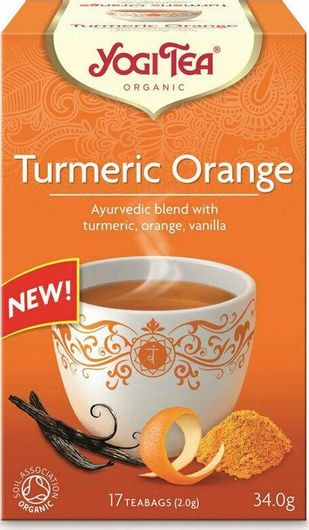Τσάι Yogi Tea Turmeric Orange 17 Φακελάκια 34gr