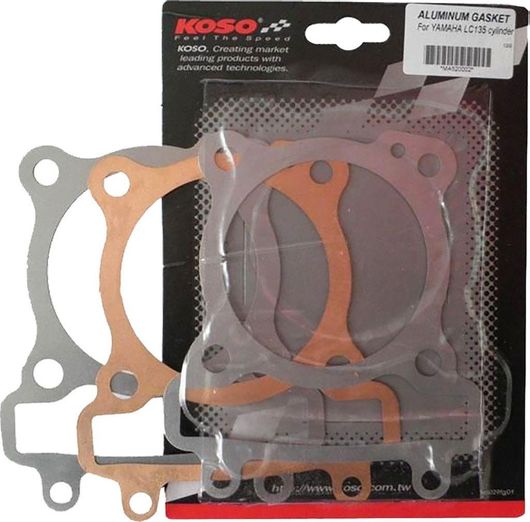 Φλάντζες Κυλίνδρου Koso για Yamaha Crypton-X 135 Racing Αλουμινίου 62mm