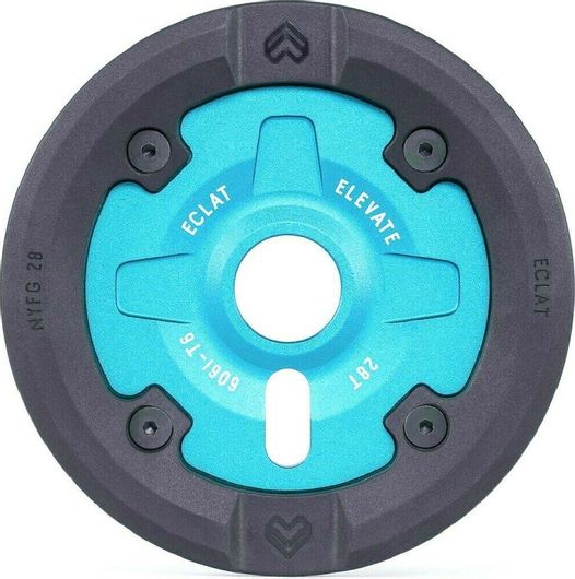 Δίσκος BMX Eclat Elevate Guard Sprocket Sandblast Cyan 25T