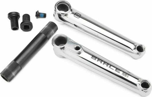 Πεταλιέρες BMX Kink Brace Cranks Chrome 160mm