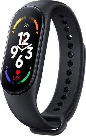 M7 Activity Tracker με Παλμογράφο Μαύρο