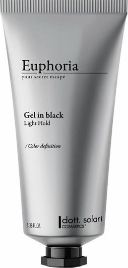 Dott. Solari Euphoria Gel In Black Gel Μαλλιών με Χρώμα για Γκρίζα Μαλλιά 100ml