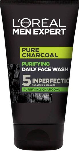 Ανδρική Κρέμα Προσώπου L'Oreal Paris κατά της Ακμής Expert Pure Charcoal 100ml