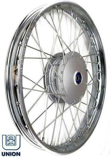 Μπροστινές Ζάντες Μοτοσυκλέτας Union 52120041 για Honda Astrea Grand C100 με Ρουλεμάν