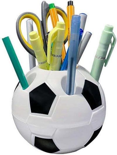 Μολυβοθήκη Ποδοσφαιρική Μπάλα Πλαστική 10.5x10.5x9.5cm