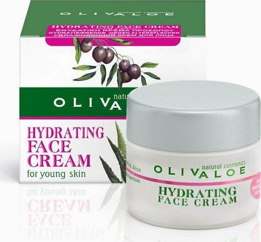 Κρέμα Προσώπου Olivaloe Ενυδατική για Νεανικές Επιδερμίδες 40ml
