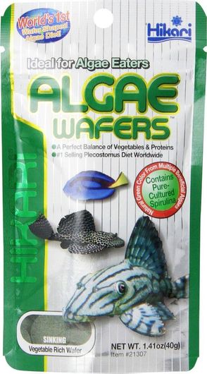Τροφή Ψαριών Hikari Tropical Algae Wafers για Τροπικά Ψάρια 40gr