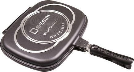 Dessini Διπλή Γκριλιέρα από Αλουμίνιο με Επίστρωση από Πέτρα 32cm