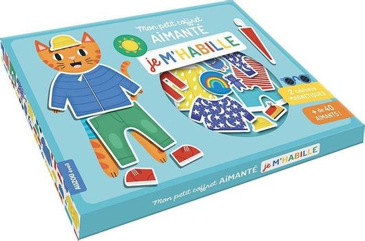 Παιχνίδι Κατασκευών Auzou Μαγνητικό Ντύνομαι για 3+ Ετών