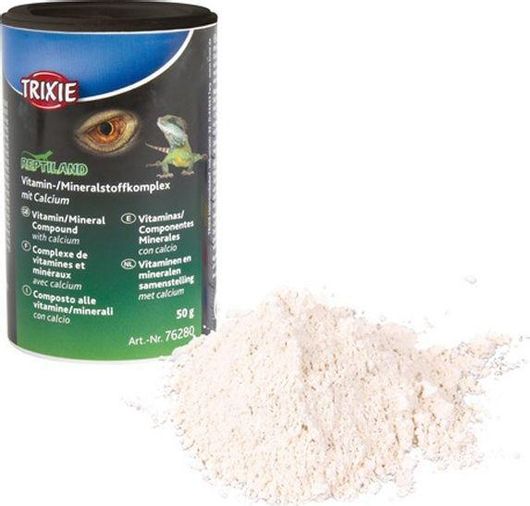 Συμπλήρωμα Ερπετών Trixie Βιταμινών με Ασβέστιο 50gr