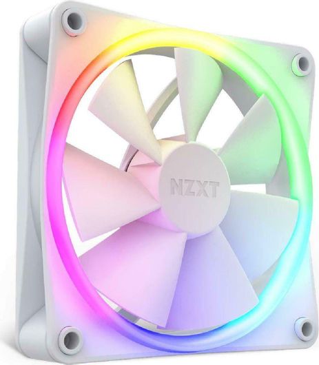 Case Fan NZXT F120 RGB με Σύνδεση 4-Pin PWM Λευκό