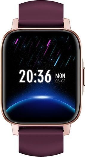 Egoboo M5 Smartwatch με Παλμογράφο Μοβ