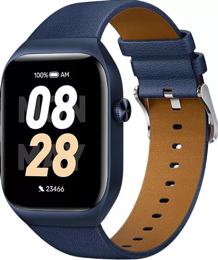 Mibro T2 Smartwatch με Παλμογράφο Μπλε