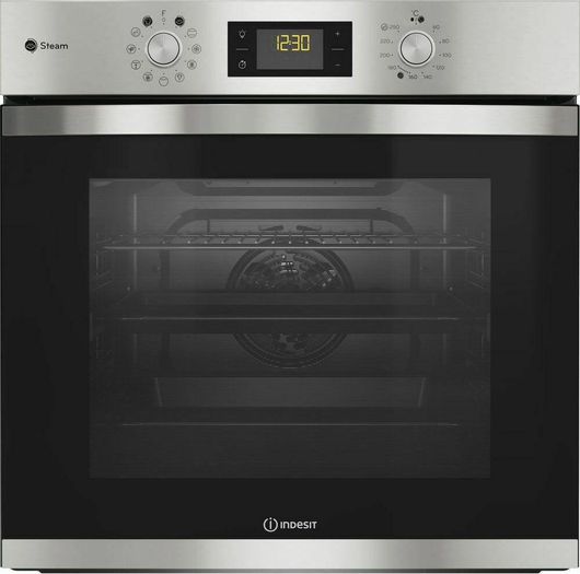 Φούρνος άνω Πάγκου Indesit IFWS 3841 JH IX 71lt χωρίς Εστίες 59.5x59.5x55.1cm
