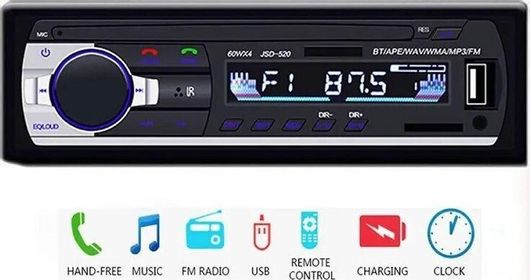 Ηχοσύστημα Αυτοκινήτου 7603 Universal 1DIN Bluetooth / USB