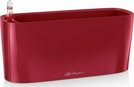 Γλάστρα Lechuza Ζαρντινιέρα Delta 10 30x13cm Scarlet Red