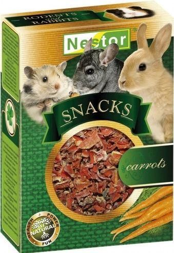 Τροφή Τρωκτικών Nestor Λιχουδιά Καρότο 40gr