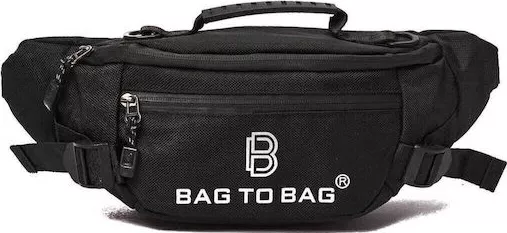 Ανδρικό Τσαντάκι Μέσης Bag to Bag AM-2281701 Μαύρο