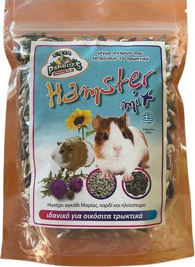 Τροφή Τρωκτικών Evia Parrots Hamster Mix 100gr