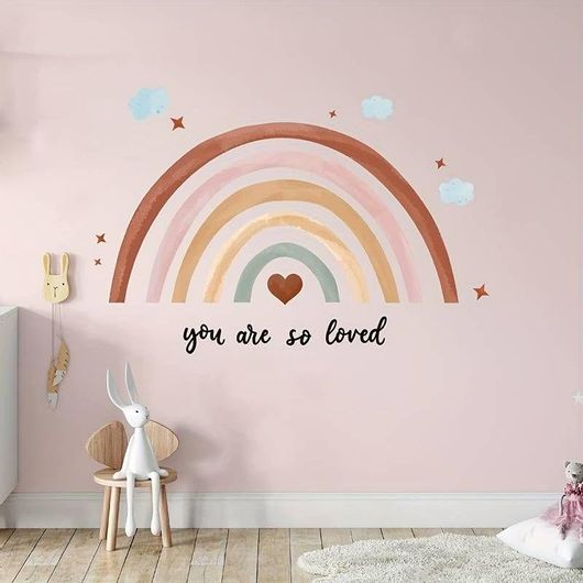 Αυτοκόλλητο Παιδικού Δωματίου One & Only Baby Rainbow