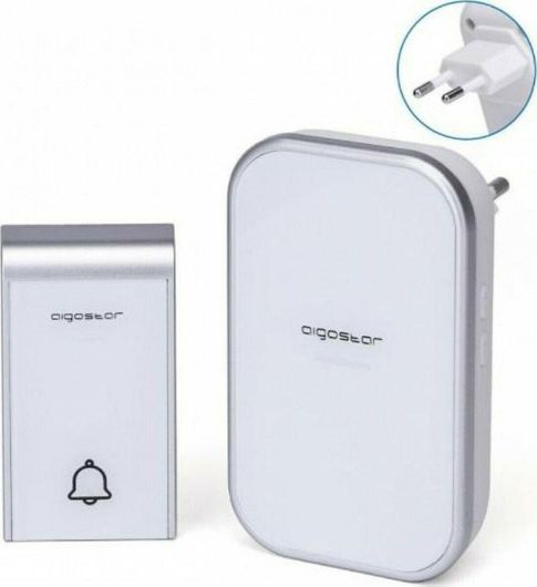 Κουδούνι Πόρτας Aigostar Ασύρματο Αδιάβροχο Ψηφιακό Εμβέλειας 150m με Ρυθμιζόμενη Ένταση Φωτισμό 36 Μελωδίες