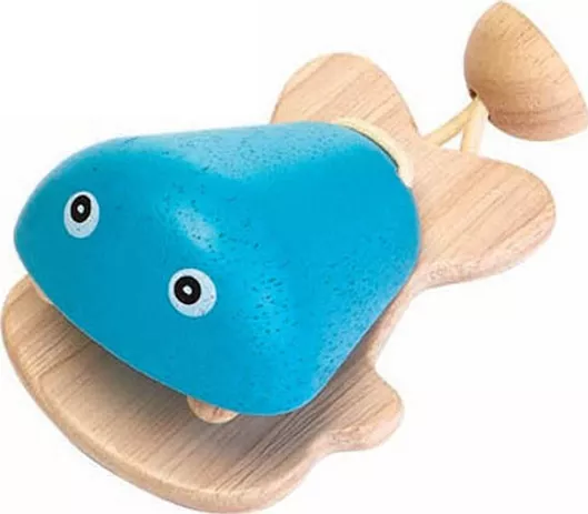 Καστανιέτα Plan Toys Ψάρι Ξύλινη για 18+ Μηνών