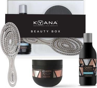 Σετ Περιποίησης Μαλλιών Kyana Queen Deep Care Pack με Σαμπουάν & Μάσκα 3τμχ