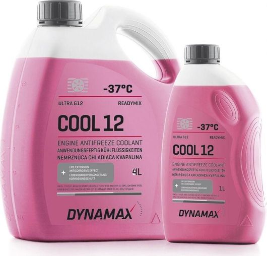 Αντιψυκτικό / Παραφλού Dynamax Υψηλής Ποιότητας G12 37° 1lt Ροζ