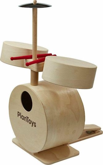 Ντραμς Plan Toys Ξύλινα για 3+ Ετών