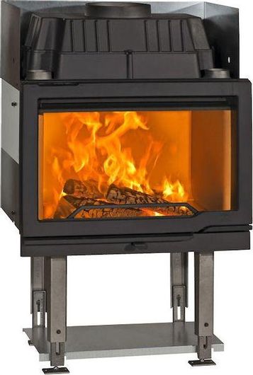 Ενεργειακά Τζάκια Jotul I 570 Κασέτα Ξύλου 14kW Ίσιο με Σταθερή Πόρτα