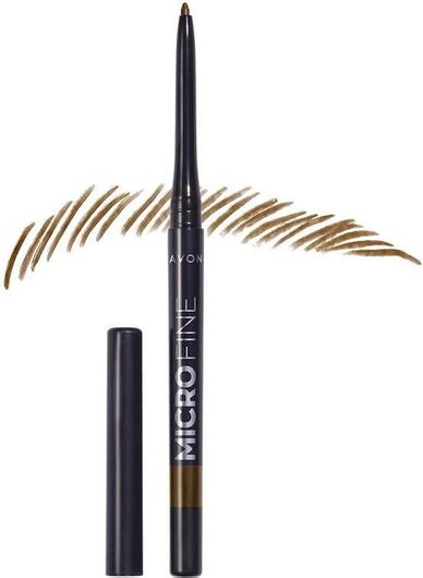 Μολύβι για Φρύδια Avon Micro Fine Brunette