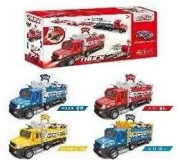 Φορτηγό Μεταφοράς Αυτοκινήτων 345250 με Εκτοξευτή για 3+ Ετών Κόκκινο