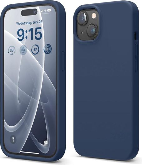 Elago Liquid Back Cover Σιλικόνης Μπλε iPhone 15