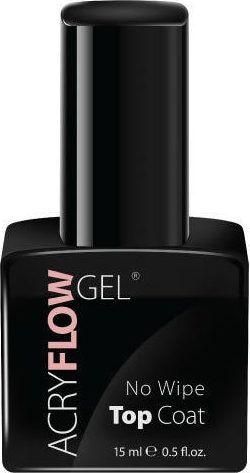 Top Coat Acryflow Gel No Wipe για Ημιμόνιμα Βερνίκια 15ml