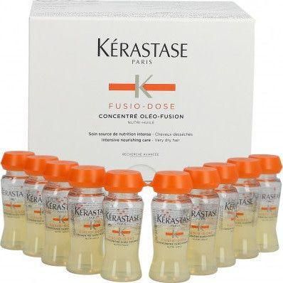Αμπούλες Μαλλιών Kerastase Fusio Dose Concentre Oleo Fusion Αναδόμησης 10x12ml