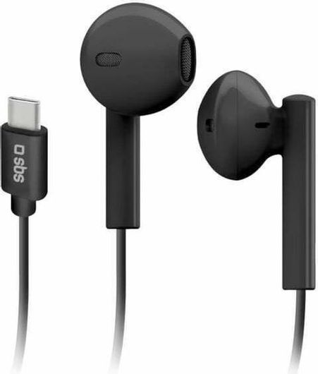 SBS Studio Mix 65 In-ear Handsfree με Βύσμα USB-C Μαύρο