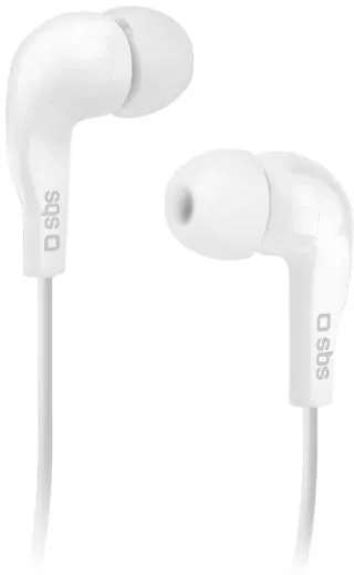 SBS Studio Mix 10 In-ear Handsfree με Βύσμα 3.5mm Λευκό