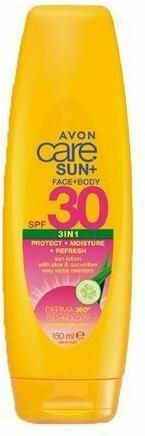Αντηλιακή Λοσιόν για το Σώμα Avon Care Sun+ 3 σε 1 SPF30 150ml