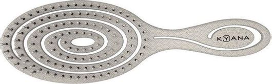 Βούρτσα Μαλλιών Kyana Bio-Friendly για Ξεμπέρδεμα Λευκή