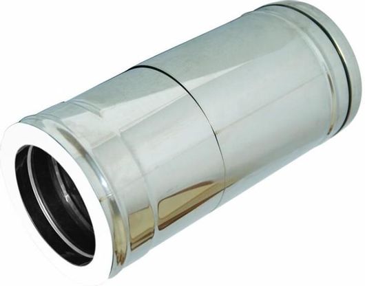 Αγωγός Καμινάδας Airduct Τηλεσκοπικός Αναπτυσσόμενος 2m Ø125 / 180 mm