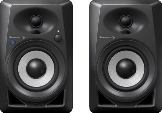 Αυτοενισχυόμενα Ηχεία Pioneer DM-40BT Studio Monitor 2 Δρόμων με Wi-Fi & Bluetooth 42W Σετ 2τμχ Μαύρο