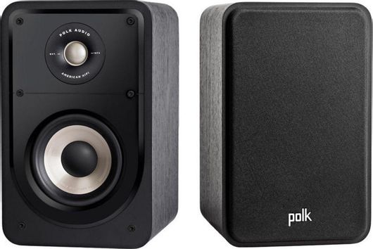 Ηχεία Hi-Fi Polk Audio Signature S15e Βιβλιοθήκης 100W 2 Δρόμων 19.05x26.04x30.48cm Σετ 2τμχ Μαύρο