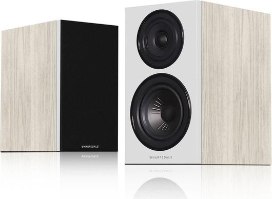 Ηχεία Hi-Fi Wharfedale Diamond 12.1 Βιβλιοθήκης 75W 2 Δρόμων 18x25x31.2cm Σετ 2τμχ Βελανιδιά / Λευκό