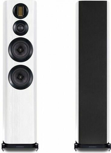 Ηχεία Hi-Fi Wharfedale EVO 4.4 Δαπέδου 200W 3 Δρόμων 25x35x106cm Σετ 2τμχ Λευκό